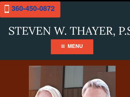 Steven W. Thayer, P.S. Criminal Defense Attorney